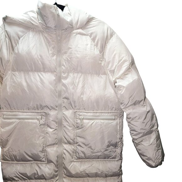 Calia Women's Outerwear Longline Snap Hooded Puffer Jacket, NWOT, Sz XS - Picture 3 of 10